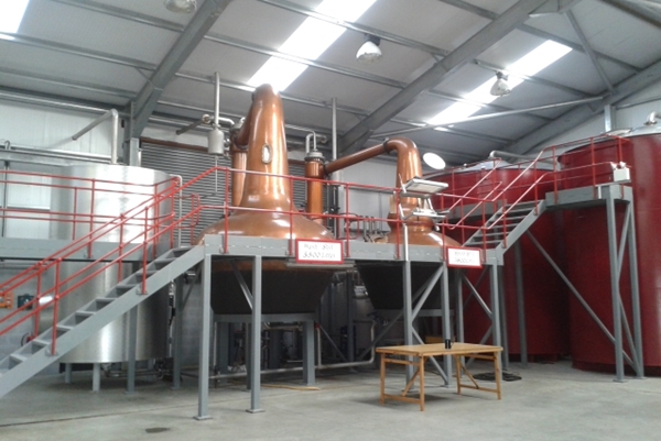 Wolfburn Distillery Stills +Tanks